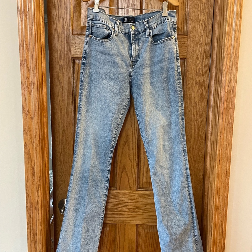 Gap Baby Boot Classic Blue Denim Jeans in size 10/30L